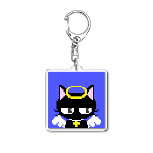 Grumpy kittens #009 Acrylic Key Chain