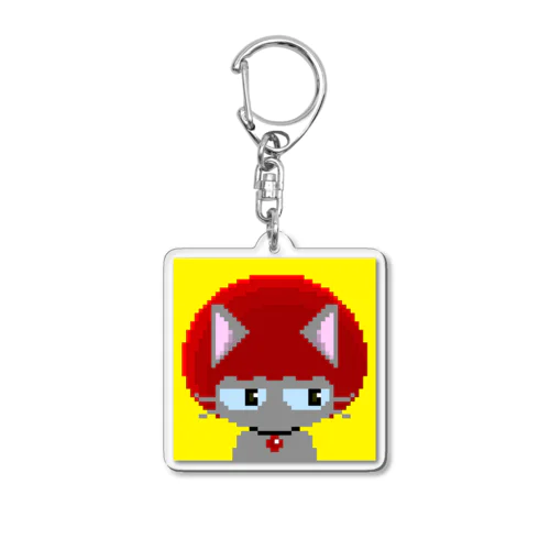 Grumpy kittens #017 Acrylic Key Chain