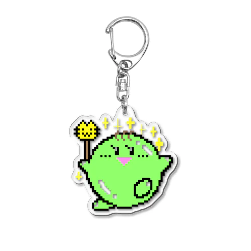 左キャサリン　ネコスロッド Acrylic Key Chain