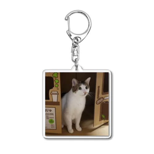 猫店長 Acrylic Key Chain