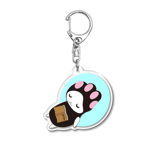 ねこきゅうランチ　ひと休み Acrylic Key Chain