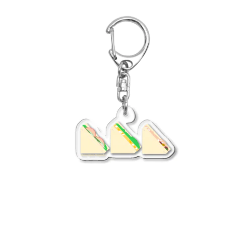 昭和のミックスサンドさん Acrylic Key Chain