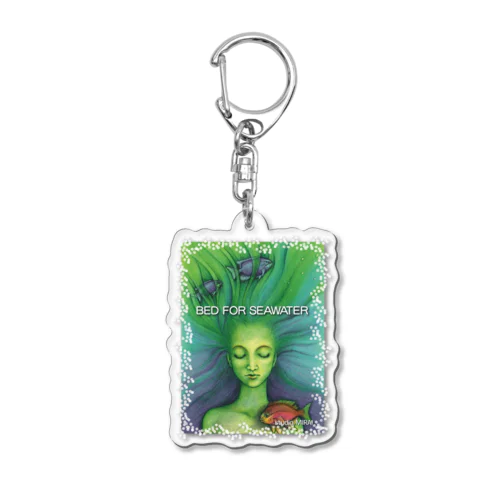 BED FOR SEAWATER Acrylic Key Chain
