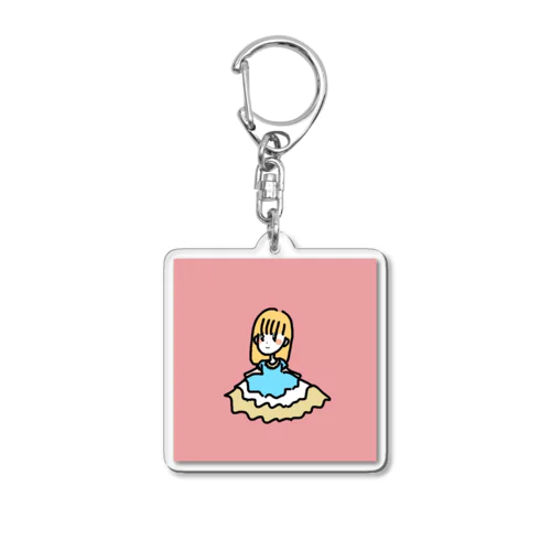 キュルルンおとめちゃん Acrylic Key Chain