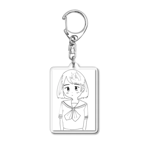 まゆるちゃん Acrylic Key Chain