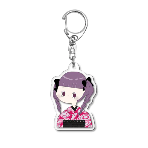 着物ガールズ Acrylic Key Chain