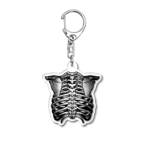  Backbone Acrylic Key Chain