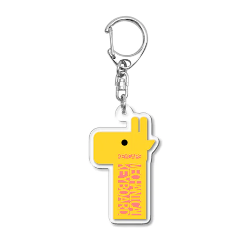 キリン舎＠キーキャップの中の人アイコン Acrylic Key Chain