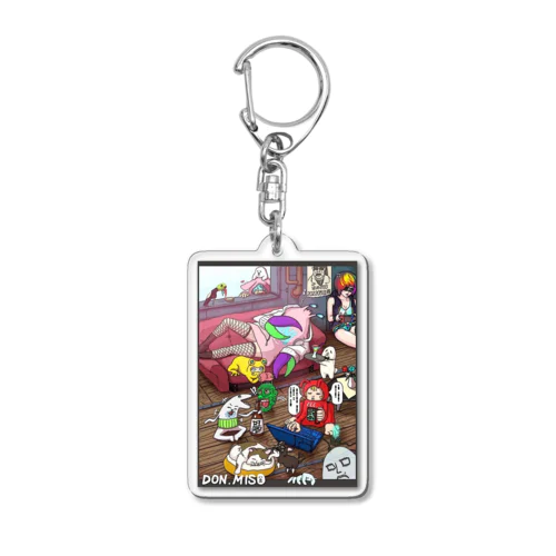 Miso Room Acrylic Key Chain