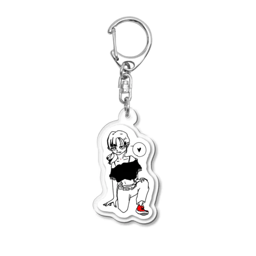 ピアス Acrylic Key Chain