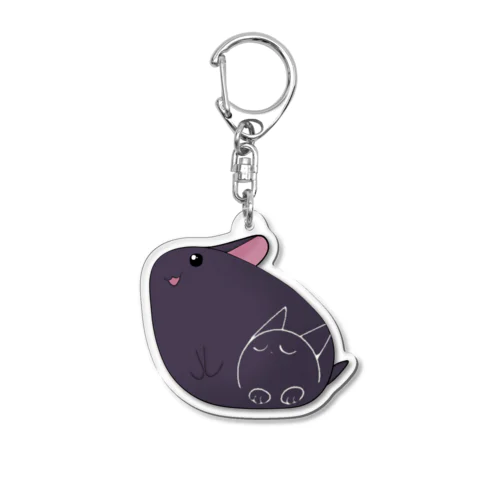 ママとみーくん Acrylic Key Chain