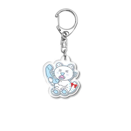 だってねこだもん。 Acrylic Key Chain