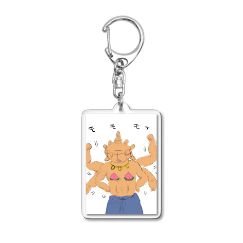 モモモさん Acrylic Key Chain