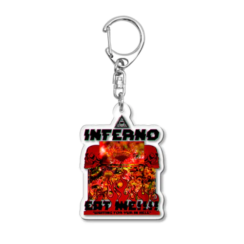 「inferno」 アクリルキーホルダー