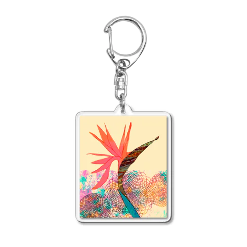 ストレリチア Acrylic Key Chain