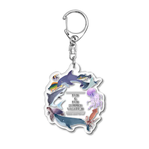 F&FAV @Canva Acrylic Key Chain