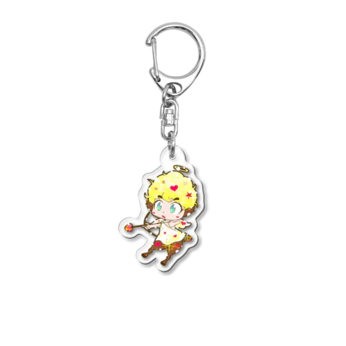 デコモン【きゅぴ】 Acrylic Key Chain