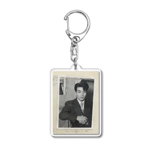 Dandy Style Acrylic Key Chain