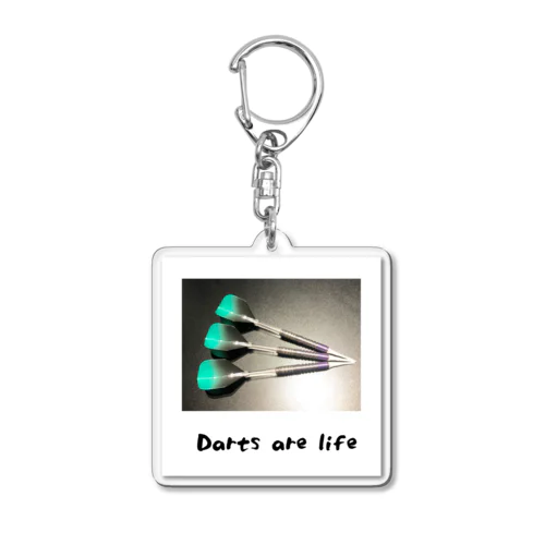 darts are life Acrylic Key Chain