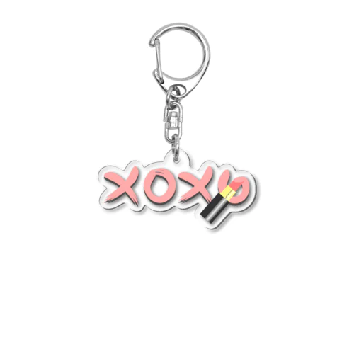 xoxo Acrylic Key Chain