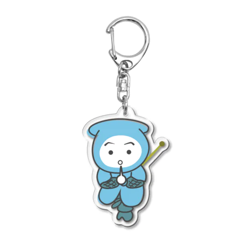 鍼灸忍者さすまるくん Acrylic Key Chain