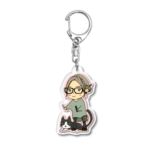 えみーじょ Acrylic Key Chain