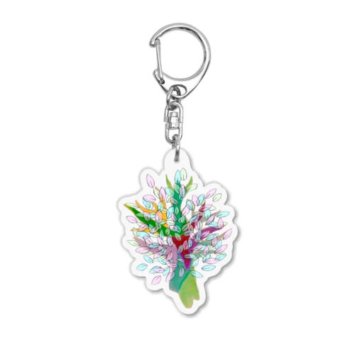 みんなの木 Acrylic Key Chain