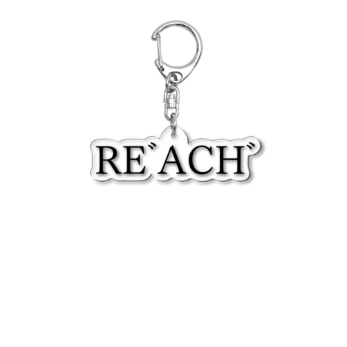 REﾞACHﾞ 黒文字 Acrylic Key Chain