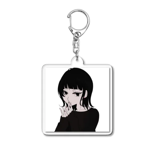 くるめいちゃん Acrylic Key Chain