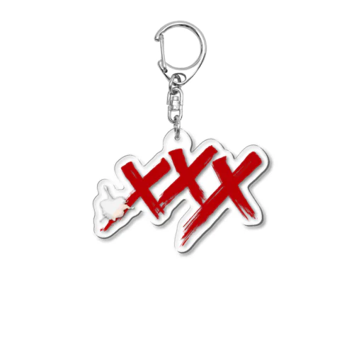 .XXX ロゴグッズ Acrylic Key Chain
