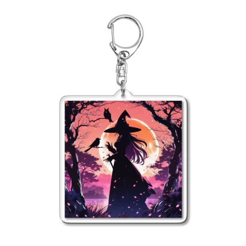 魔女の月光浴 Acrylic Key Chain