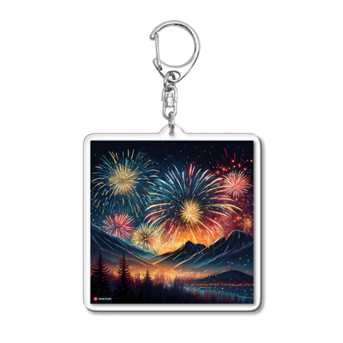 Ｊ・HANABI Acrylic Key Chain