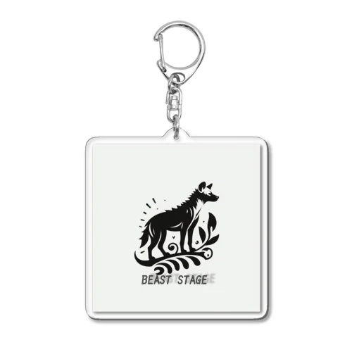 BEAST STAGE ロゴ缶バッジ&キーホルダー Acrylic Key Chain