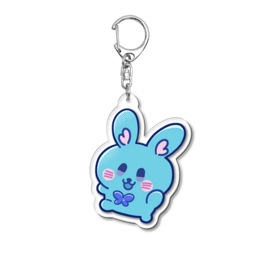 ３th Anniversary アクリルグッズ あおうさちゃん Acrylic Key Chain