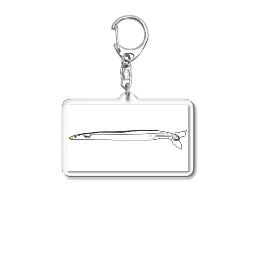 秋刀魚Tシャツ👕 Acrylic Key Chain