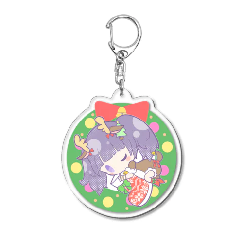 【Vtuber】白瀬雪見【クリスマス！】 Acrylic Key Chain