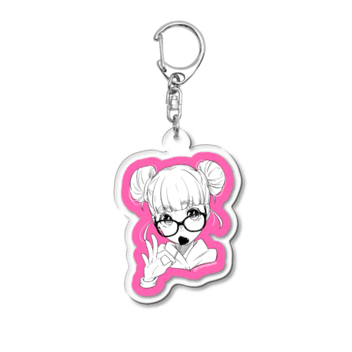 おだんごガール Acrylic Key Chain