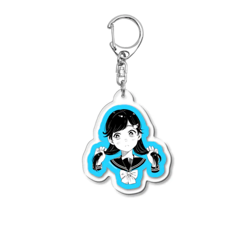 ツインテガール Acrylic Key Chain