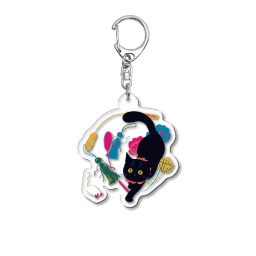 エンジョイキャット Acrylic Key Chain