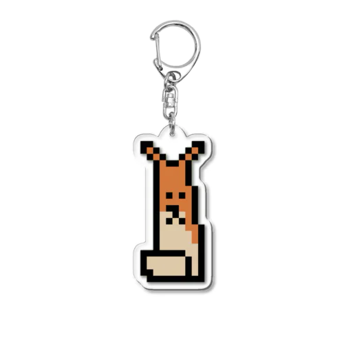 チルロン　カンガルー(背景なし) Acrylic Key Chain