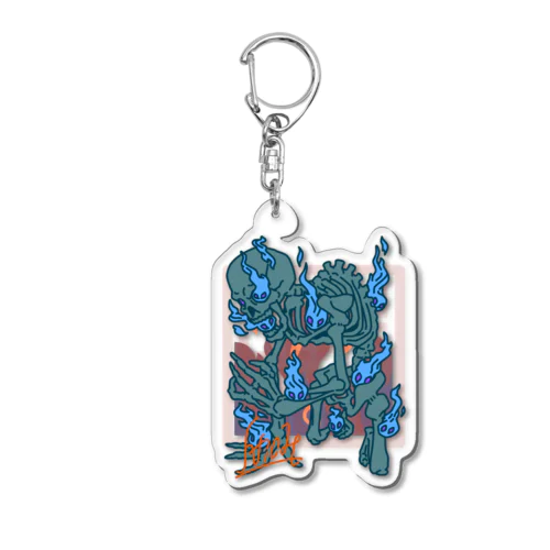 餓者髑髏　がしゃどくろ Acrylic Key Chain