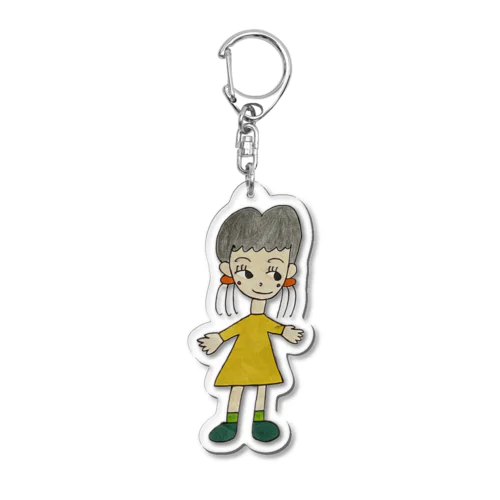 mariさんの女の子シリーズ Acrylic Key Chain