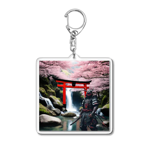 侍 Acrylic Key Chain