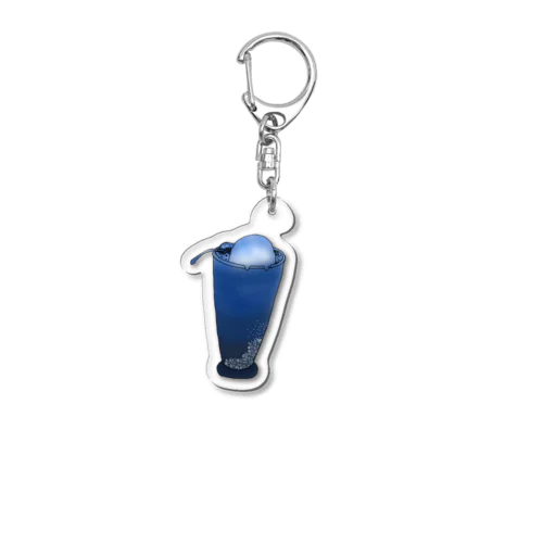 鉱石シリーズ: sapphire Acrylic Key Chain