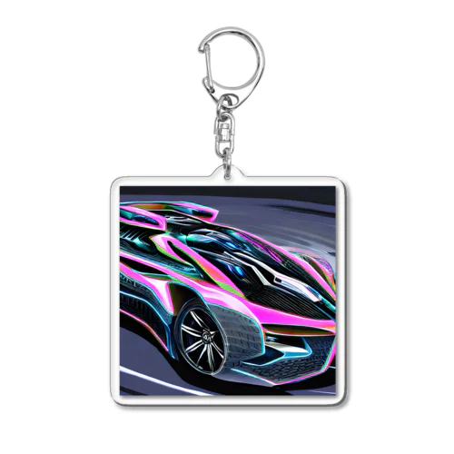 エレクトロスペクトラカー Acrylic Key Chain