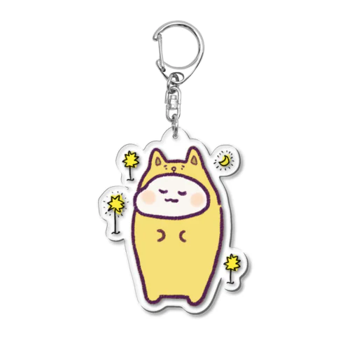 わたこ(わたこ作)のキーホルダー Acrylic Key Chain