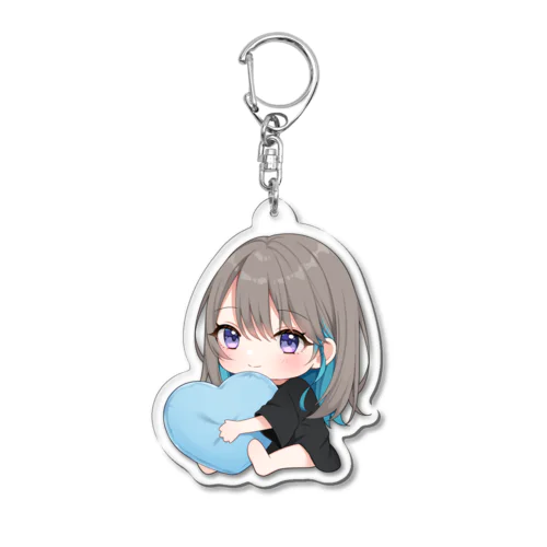 はぬちゃアクキー(ハートだっこ) Acrylic Key Chain