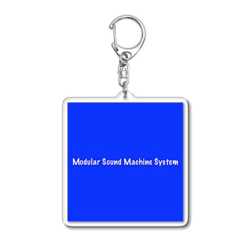 ModularSoundMachineSystem Acrylic Key Chain