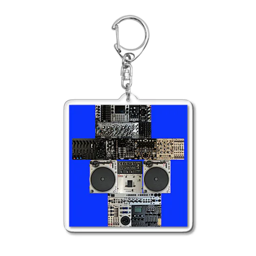 ModularSoundMachineSystem Acrylic Key Chain