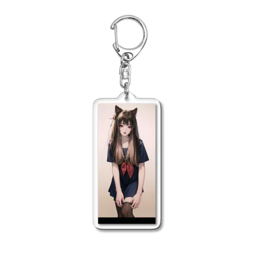 猫耳セーラー地雷っ娘 Acrylic Key Chain